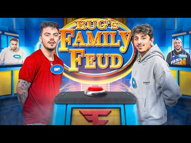 THE ULTIMATE $10,000 FAMILY FEUD! (FaZeClan VS My Family)