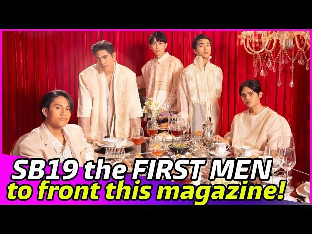 SB19 makes ANOTHER HISTORY as the FIRST EVER  MEN to front Mega Magazine!