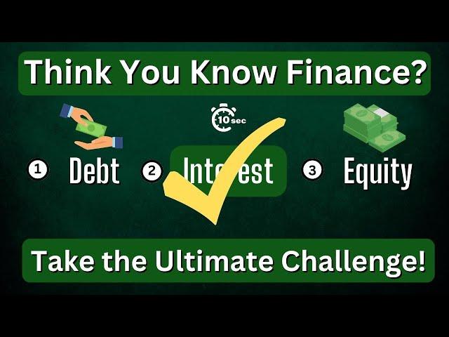 Finance Quiz: Take the Ultimate Challenge and Test Your Financial Knowledge | QUIZ | MONEY NOW