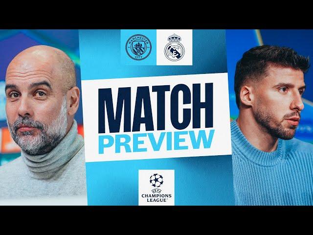 WITH BELIEF, WE CAN ACHIEVE SOMETHING BEAUTIFUL! | Ruben Dias and Pep Guardiola preview Real Madrid