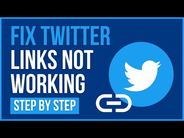 FIX TWITTER LINKS NOT WORKING 2024 | How to fix t.co links not working