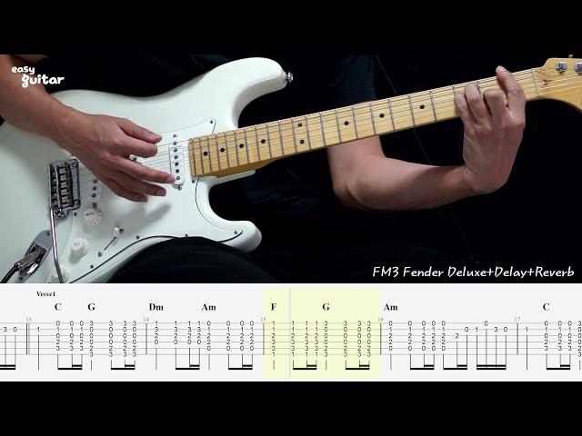 Rainbow - The Temple Of The King Guitar Lesson With Tab(Slow Tempo)