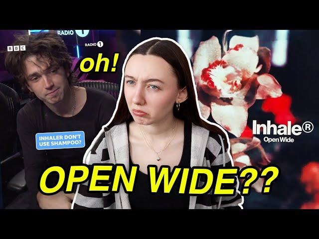 INHALER - OPEN WIDE *FULL ALBUM REACTION*