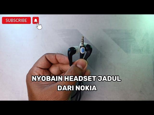 Beli Headset Jadul dari Nokia....