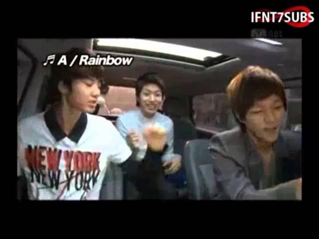 INFINITE FUNNY MOMENT #35 - CAR BECOMES A DANCE CLUB