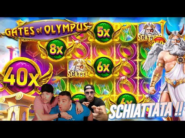 SCHIATTATA CON 40!!! GATES OF OLYMPUSSLOT ONLINEBIG WIN