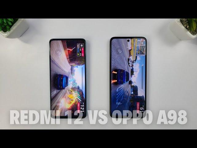 Xiaomi Redmi 12 vs Oppo A98 5G | Video test Display, Speedtest, Camera Comparison