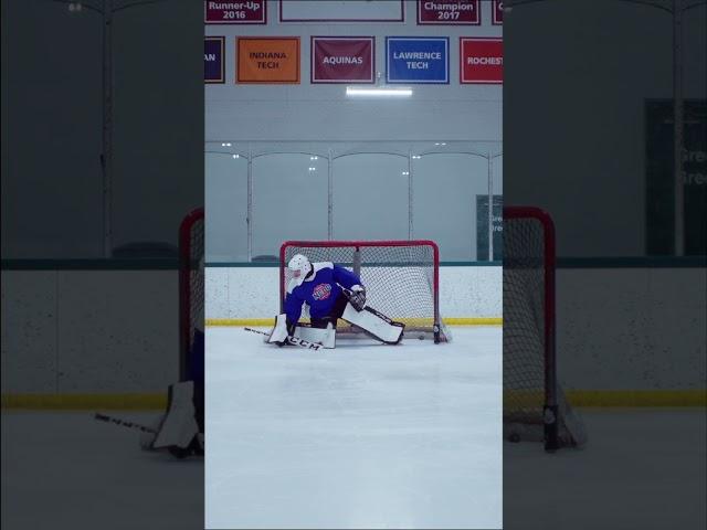 What a SNIPE! | Goalie Coach Goes Bardown  #hockey #goalietraining #goaliecoach