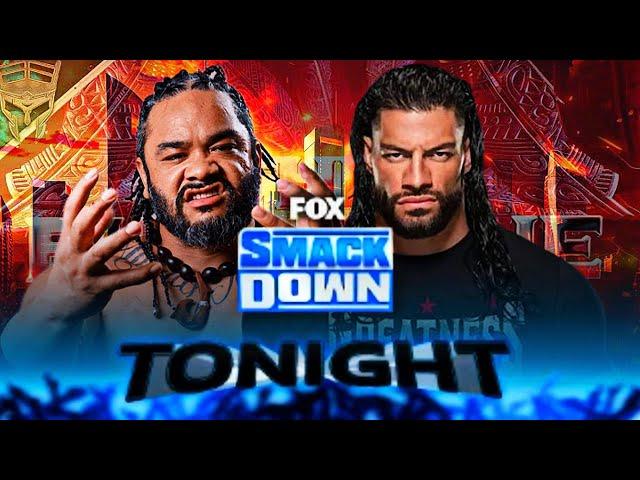 Roman Reigns vs Jacob Fatu WWE SmackDown Full Match : WWE SMACKDOWN 2024 | WWE2K24 #wwe#2024