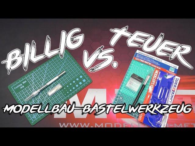 Billig vs. Teuer: Modellbau-Bastelwerkzeug Test! | HD+ | German/Deutsch