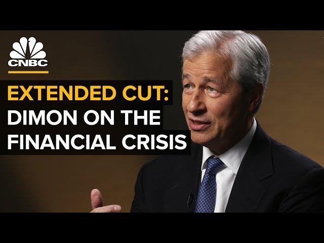 Jamie Dimon On The 2008 Crisis