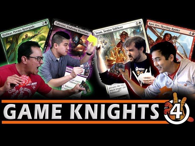 Who's the best Aether Revolt Commander? Sram, Kari Zev, Rishkar, Yahenni Gameplay | Game Knights 4