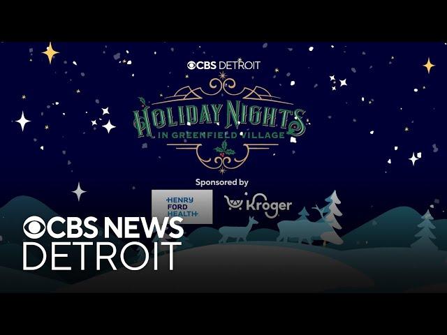 CBS Detroit presents Holiday Nights in Greenfield Village 2024