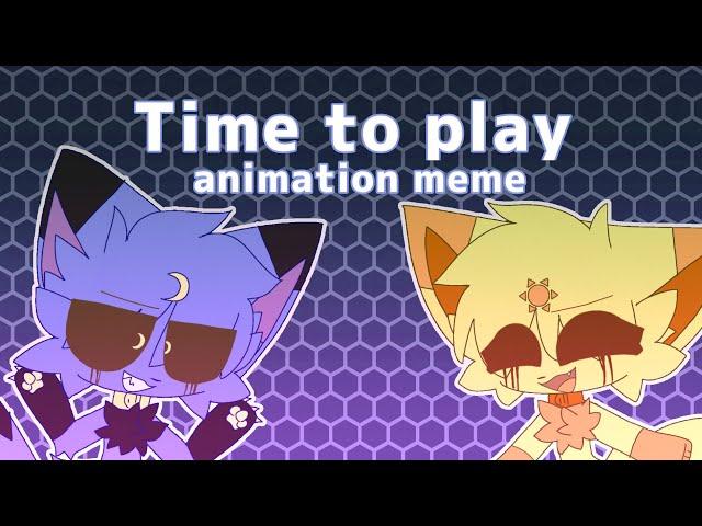Time to play // animation meme [oc/gift?] // ️flashing light️