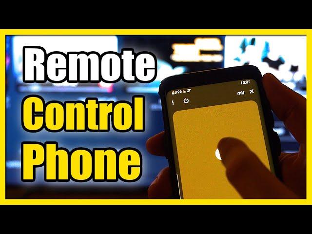 How use Phone as Remote Control on Sony TV Google TV (Iphone or Android)