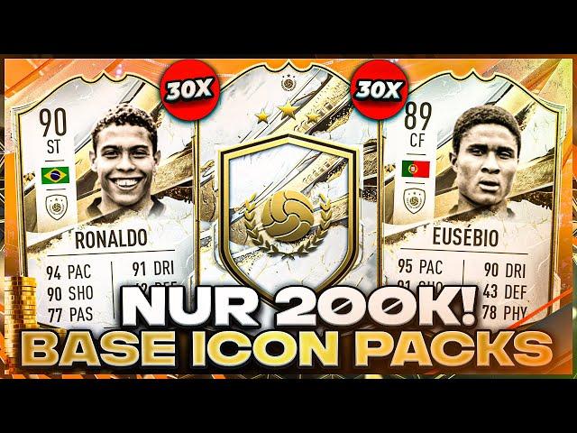 WAS EIN PREIS! 30x GARANTIERTE BASE ICON PACKS in FIFA 23