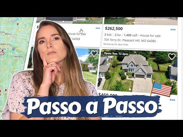 Descubra como COMPRAR uma CASA nos Estados Unidos | TODO O PASSO A PASSO de Casa Financiada nos EUA