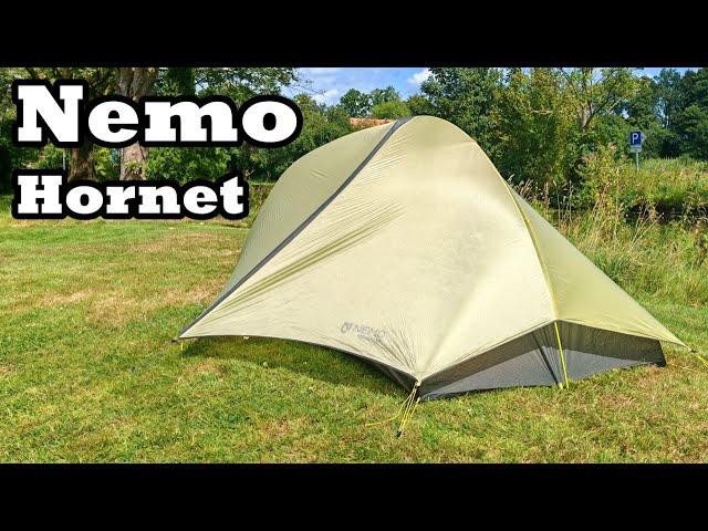 Nemo Hornet Osmo 2 - 2 Personen Ultraleicht Zelt mit vielen Innovationen