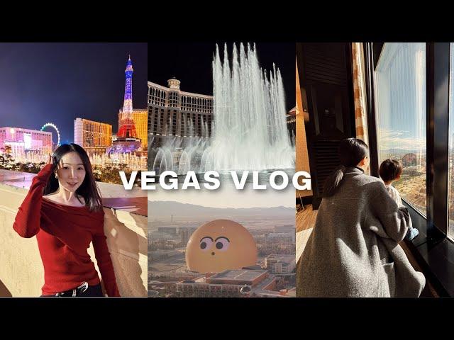 VEGAS VLOG｜新年的第一个旅行｜去拉斯维加斯看小球啦～