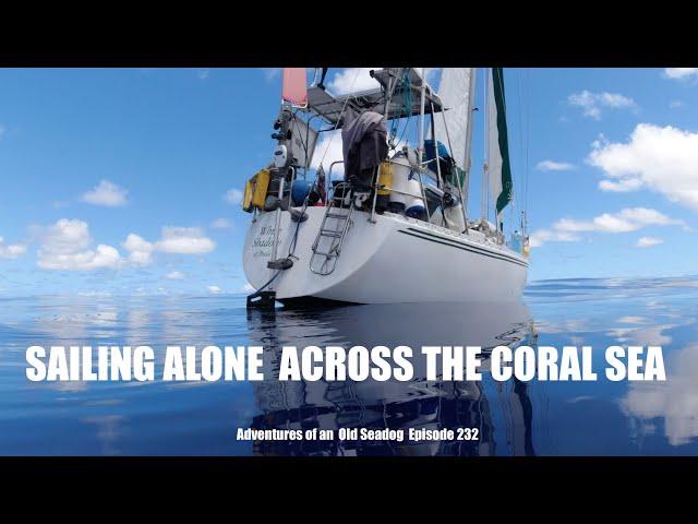 Sailing alone across the Coral Sea