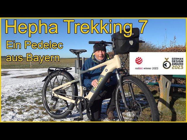 Hepha Trekking 7 mein neues E-Bike aus Bayern