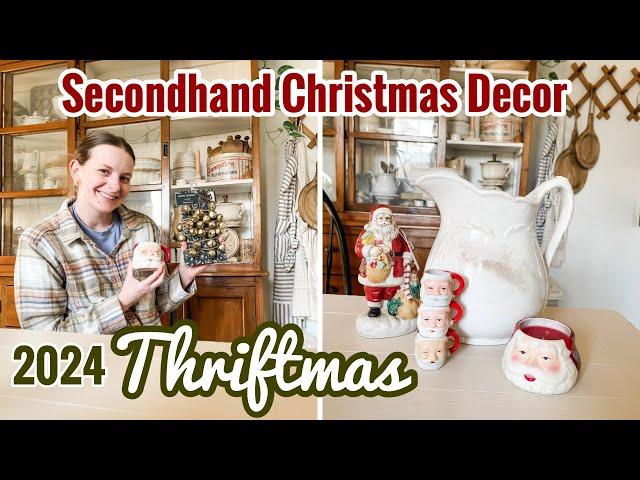 Vintage Christmas Thrifting | THRIFTMAS 2024 