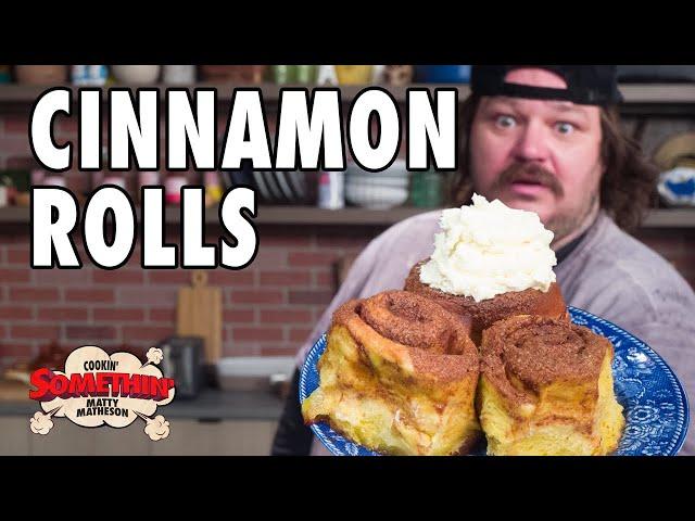 Carrot Cake Cinnamon Rolls FTW | Cookin' Somethin' w/ Matty Matheson