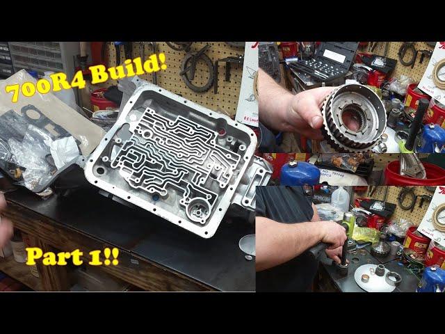 L2theW 700R4 Transmission Assembly Part1 Case prep, Forward Sprag Assembly and Bushing Install