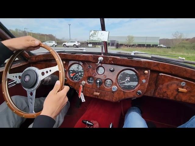 1956 Jaguar XK140 MC Drophead Coupe Test Drive