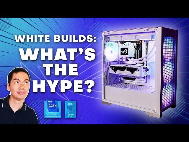 The CLEANEST White Build using ASUS BTF design