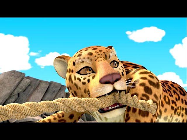 Мишки - Братишки -  сборник серий - Леопард из заброшенной деревни| Мультфильм для детей