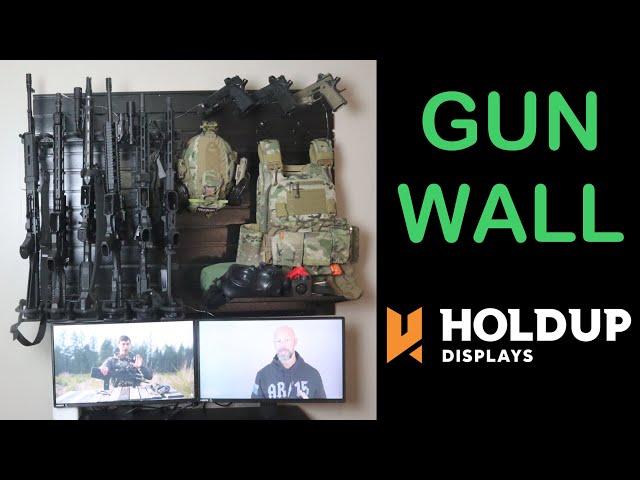 Hold Up Displays HD90 Gun Wall Review and Install