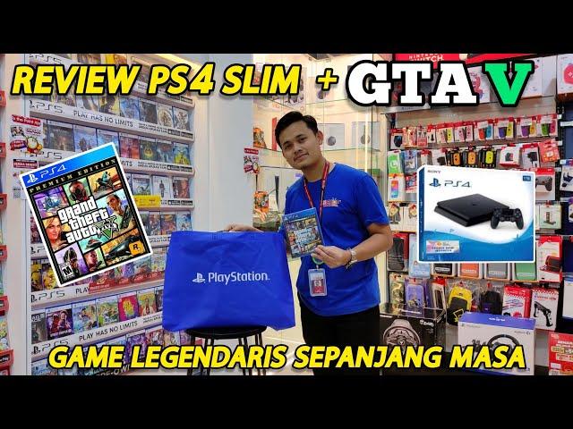 PS4 SLIM & GAME LEGENDARIS GTA V | BELI PS4 MURAH GARANSI TERBAIK GSSHOP BANDUNG