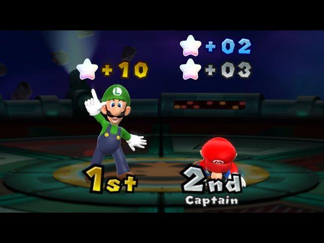 Mario Party 9 - Luigi vs Mario - Bowser Station (Master Difficulty)