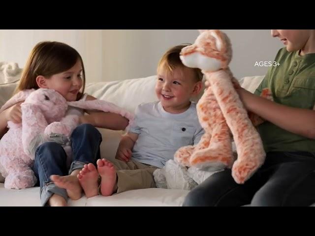 DEMDACO Heartful Hugs 17.5" Weighted Plush Animal on QVC