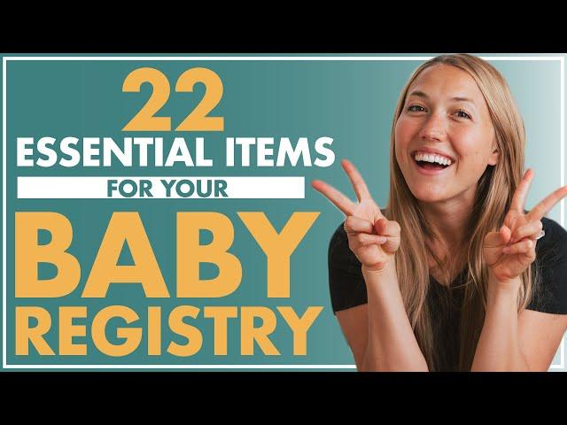 Practical Baby Products You ACTUALLY Need | Baby Registry Must Haves