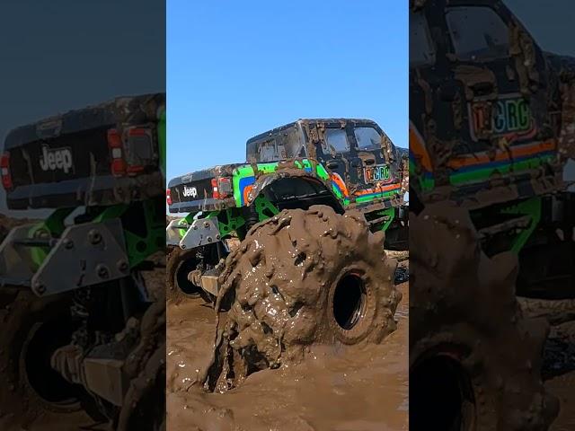 Fling Kings! #monstertruck #MonsterJam #Jeep #GoPro #Losi #RC