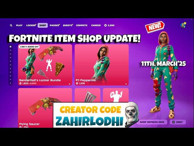 Fortnite Item Shop Update! [11th March, 2025] (CH6 S2)