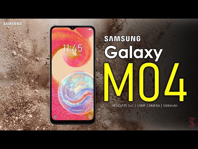 Samsung Galaxy M04 Price, Official Look, Design, Specifications, Camera, Features, and Sale Details