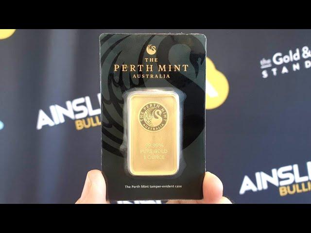 Why buy Perth Mint 1oz Minted gold bars?