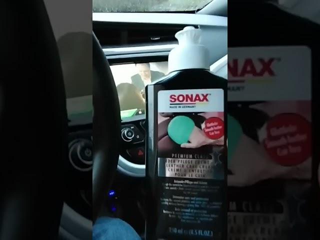 Protect your leather steering wheel like a German against UV