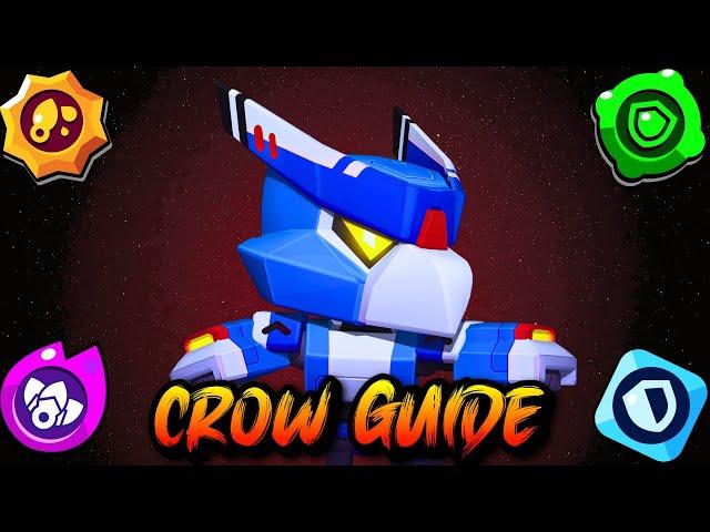 CROW GUIDE: Become a PRO CROW FAST (Brawl Stars Brawler Guide)