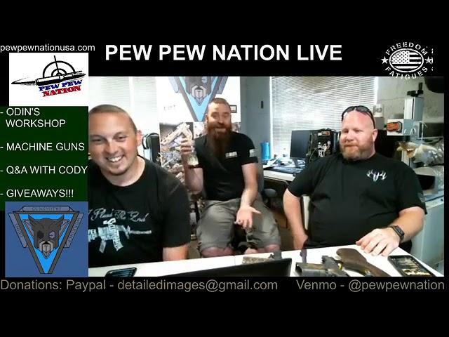 Pew Pew Nation Live With Odin's Workshop (episode 23)