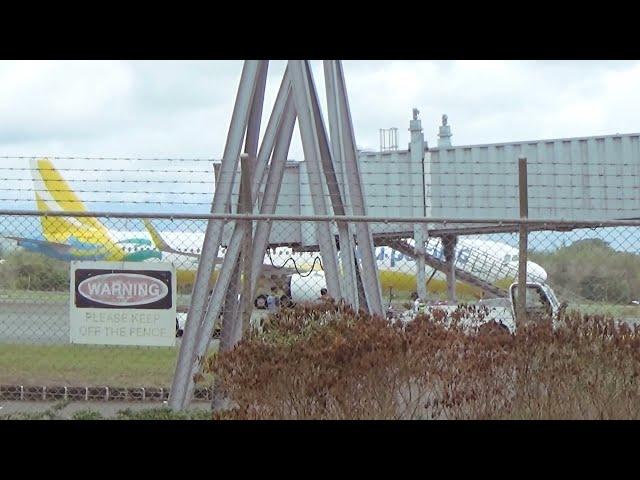 Cebu Pacific Airbus A321neo RP-C4121 landed and arrived at Iloilo International Airport