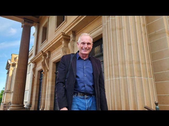 Ross Coulthart at the State Library of New South Wales, October 28th, 2023