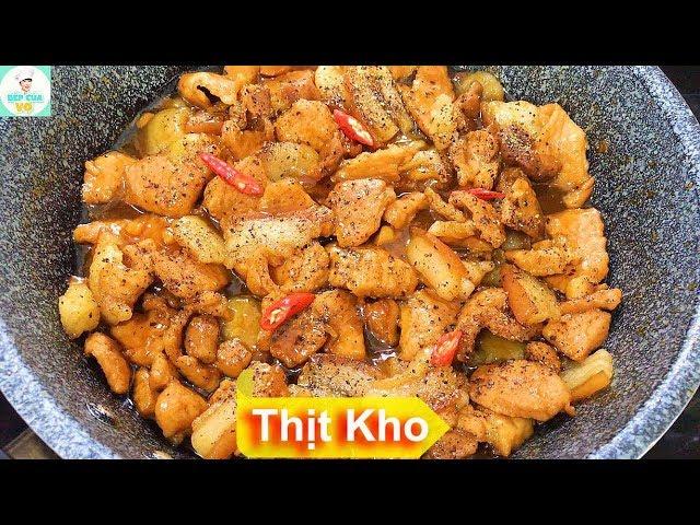 THỊT KHO | Cách kho thịt đúng điệu thơm ngon | Bếp Của Vợ