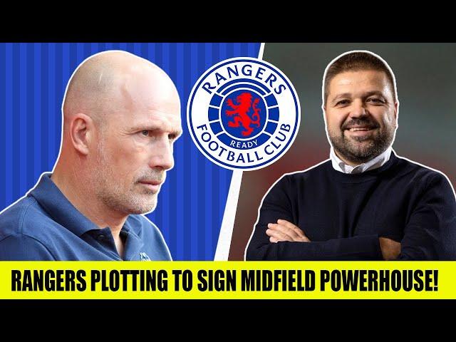 Rangers Plotting To Sign Midfield Powerhouse In January!