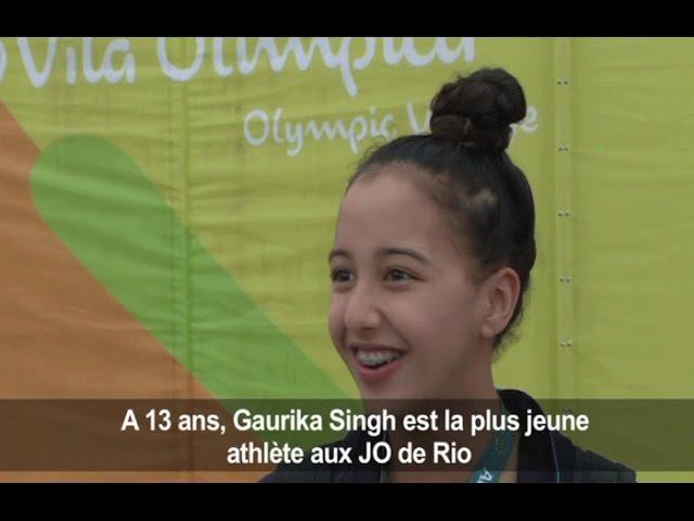 La plus jeune athlète est à RIO est une nageuse népalaise de 13 ans