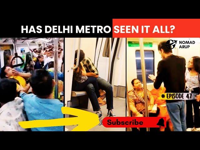 Red Light Area | Experiencing Delhi Metro | Jama Masjid | Cheap Delhi Hostels | Chandni Chowk |