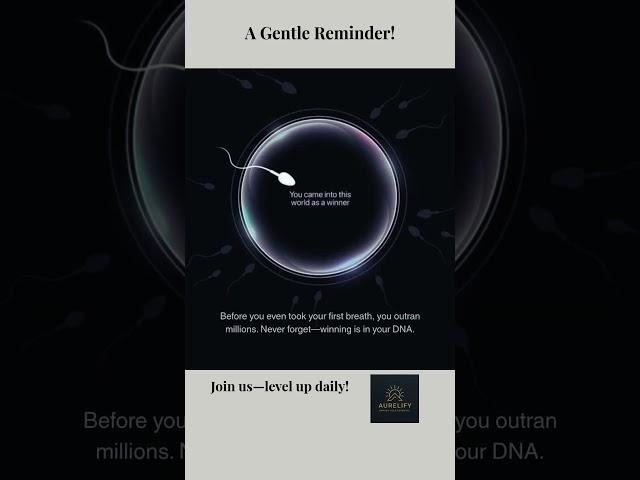 A Gentle Reminder!